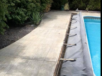 Concrete alternative to wooden decking thats durable and long lasting