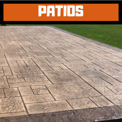 Picture of stamped concrete patio in Perrysburg, Ohio